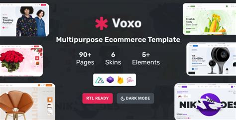 Voxo Multipurpose Vue Js Ecommerce Template Thememag