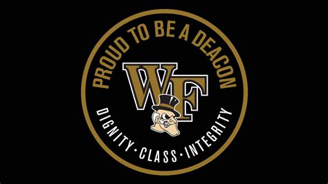 Download Wake Forest University Awesome Logo Wallpaper