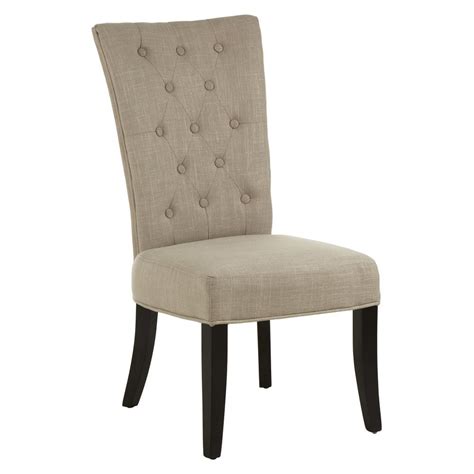 Regent Park Natural Fabric Dining Chair Fab Home Interiors