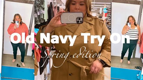 OLD NAVY DRESSING ROOM TRY ON I SPRING TRY ON YouTube