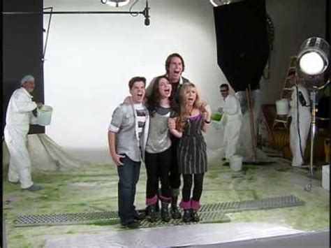 iCarly Behind the Scenes: Getting Slimed - YouTube | Icarly, Behind the ...