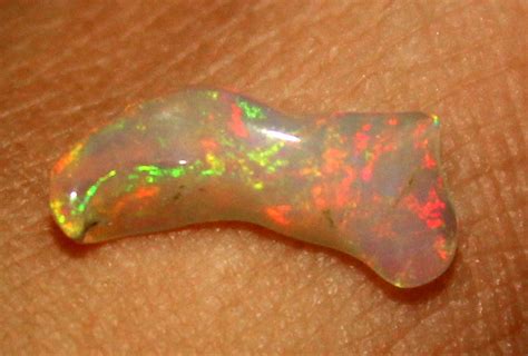 Crt Natural Ethiopian Freeform Welo Fire Opal Carvin