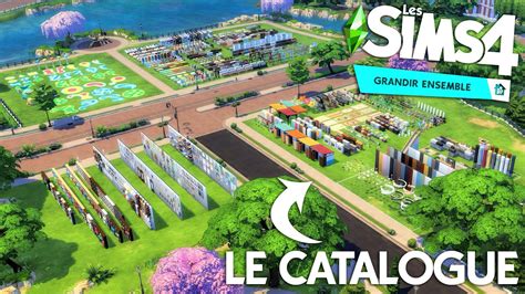 Pack D Extension Les Sims 4 Grandir Ensemble LES OBJETS YouTube