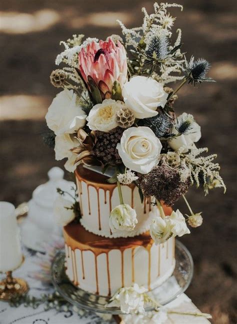 Wedding Cake Trends Drip Wedding Cakes Hi Miss Puff Floral