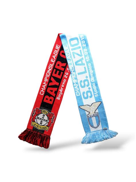 Original Football Scarf Bayer Leverkusen Ss Lazio