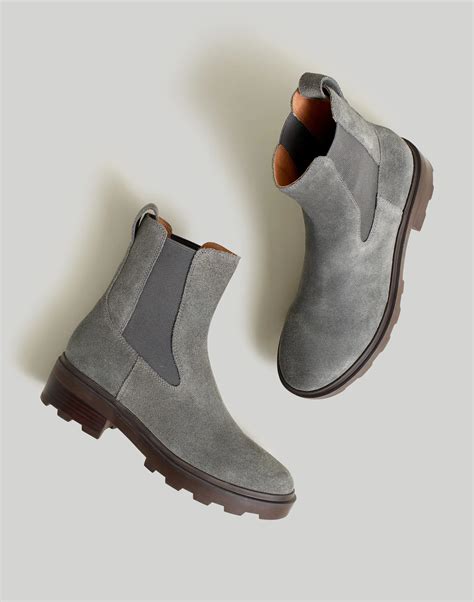 The Wyckoff Chelsea Lugsole Boot in Suede