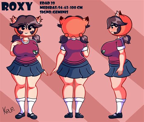 KrUp on Twitter Ficha de mi Oc nsfw Roxy Español 1 3