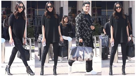 Manushi Chillar And Manish Malhotra Arrives For The Grand Wedding In