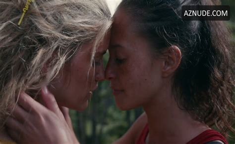 Erana James Mia Healey Lesbian Underwear Scene In The Wilds AZNude
