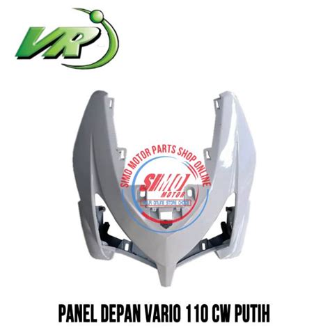 Jual Dada Panel Dasi Dek Lampu Depan Vario Lama Karbu Putih Pink