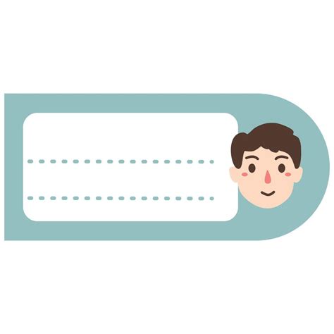 identity label  tag student  vector art  vecteezy