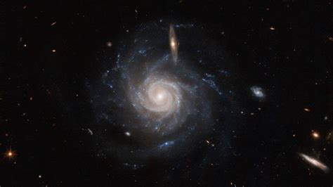 Hubble Destaca La Galaxia Espiral Giratoria Ugc