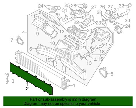 4G0 807 682 J 01C Outer Grille 2013 2015 Audi S6 Audi OEM Parts