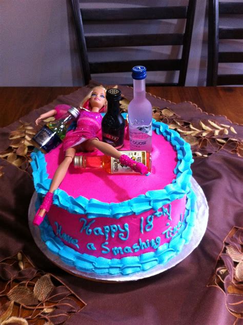 Drunken Barbie Cake Tarta Barbie Borracha Postres De Chocolate Y Fresa Torta Para Fiesta