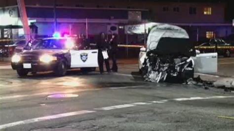 1 Killed 1 Arrested And 3 Injured Following Hit And Run Crash In Oakland