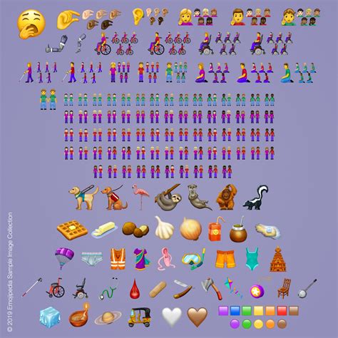 Unicode Consortium publishes final emoji list for 2019, includes more ...