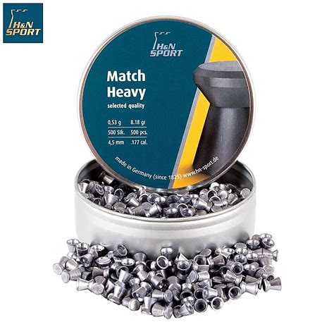 Buy Online Air Gun Pellets H N Sport Match Heavy Mm Pcs