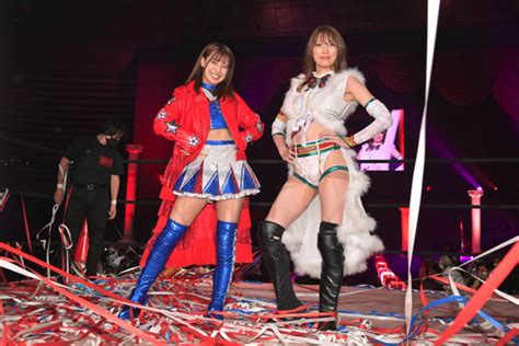 Ske48・荒井優希、赤井沙希とタッグで初のチャンピオンベルトに涙！ 8枚目の写真・画像 Rbb Today