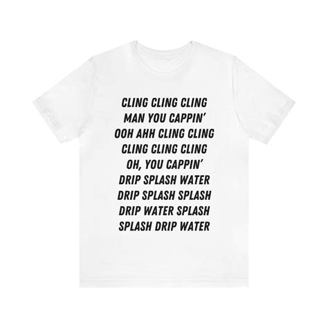 Cling Cling Cling Man You Cappin SNL Unisex Short Sleeve Tee Etsy