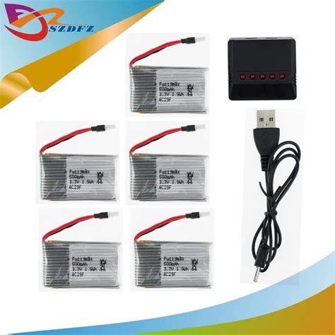 Syma X C Rc Pcs V Mah Lipo Baterai Dan Charger Untuk Syma X