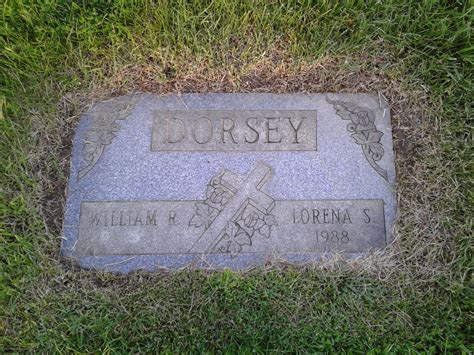 Lorena E Suter Dorsey Monumento Find A Grave