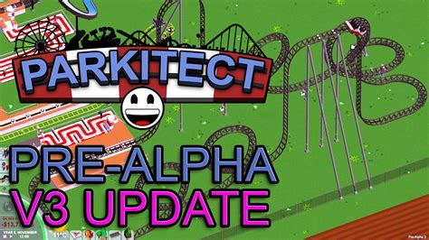 Parkitect Pre Alpha V3 UPDATE Deutsch German HD Senkrechte