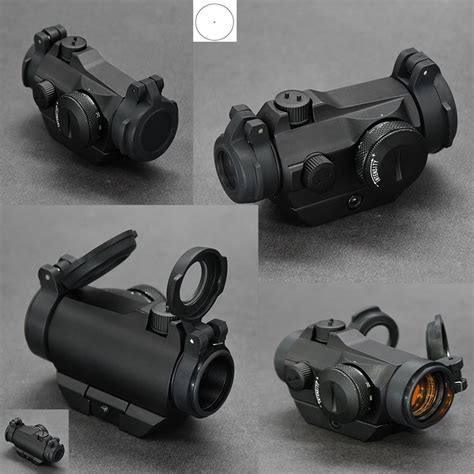 Tactical Mini Reflex 1x20 Red Dot Sight Rifle Scope Weaver Picatinny