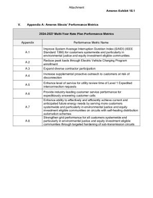 Fillable Online Icc Illinois Ameren Exhibit Fax Email Print Pdffiller