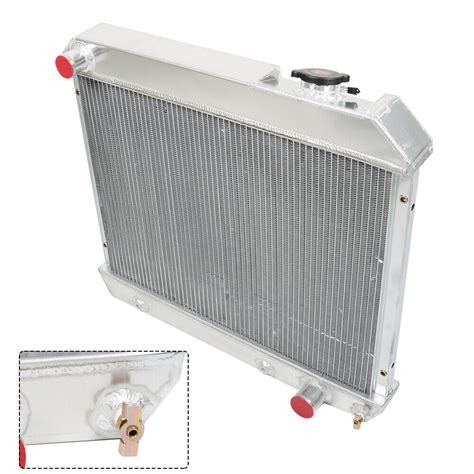 3 Rows Aluminum Radiator For 1963 1966 Chevy C10 C20 C30 K10 Truck V8