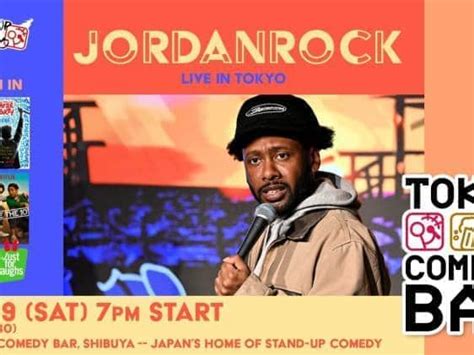 Jordan Rock Comedy Show, 6th Sep–9th Sep, 2023 | Tokyo Cheapo