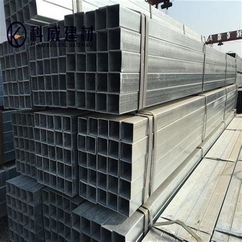 Hot DIP Seamless ERW Spiral Welded Alloy Galvanized Rhs Hollow Section Ms Gi Square
