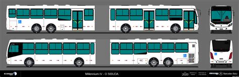 Desenhos De Nibus M A Caio Induscar Millennium Iv Tr S Portas