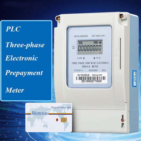 Dtsy Plc Three Phase Four Wire Electronic Smart Ic Card Prepayment