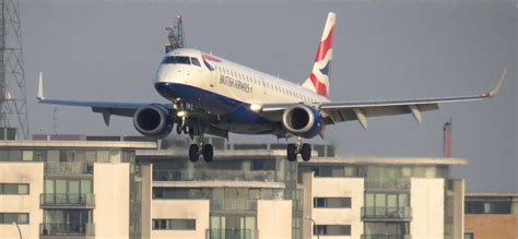 British Airways Cityflyer Embraer ERJ 190 G LCYO Landing A Flickr