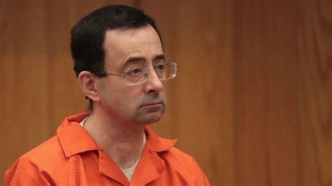 Sex Offender Larry Nassar Repeatedly Stabbed In Prison Fight Bbc News
