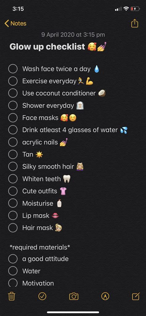 Glow Up Checklist Glow Up Tips Glow Up Beauty Tips For Glowing Skin