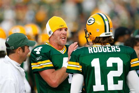 Did Aaron Rodgers Learn From Brett Favre at Ronald Roe blog