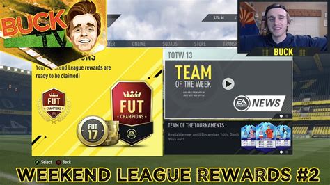 Weekend League Rewards 2 Fut Champs YouTube