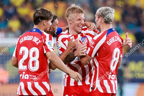 Daniel Wass Atletico De Madrid Celebrate Editorial Stock Photo Stock