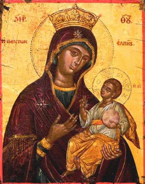 Theotokos Panton Elpis Icon