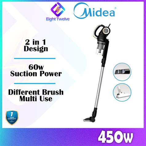 Midea Handheld Stick Vacuum In Mvc P Bg Shopee Malaysia