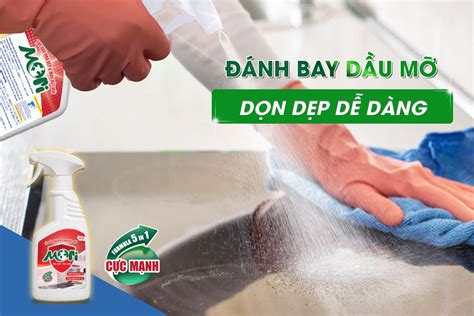 KITCHEN GREASE AND RANGE HOOD CLEANER BY MORI – BANISH OIL STAINS, EASY