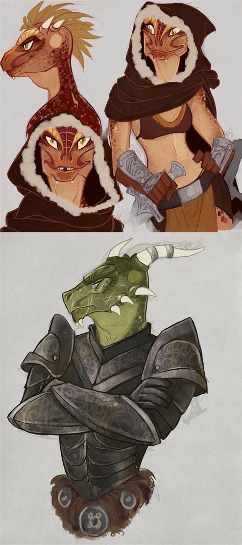 Anuma La And Dalum Ei By The Orator On DeviantART Skyrim Art