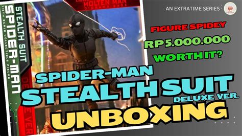 Hot Toys Spider Man Stealth Suit Deluxe Version Unboxing Review K Extra Toys YouTube