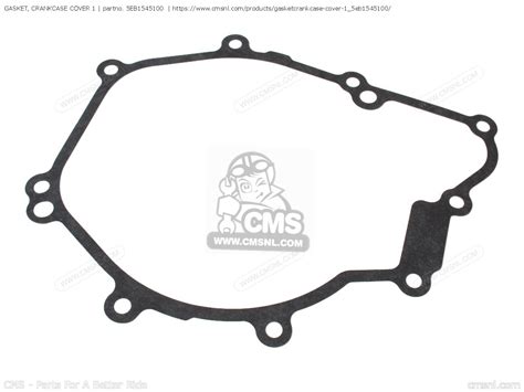 5EB1545100 Gasket Crankcase Cover 1 Nas Yamaha Buy The 5EB 15451