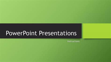 Power Point Presentations Unit 3 Ppt