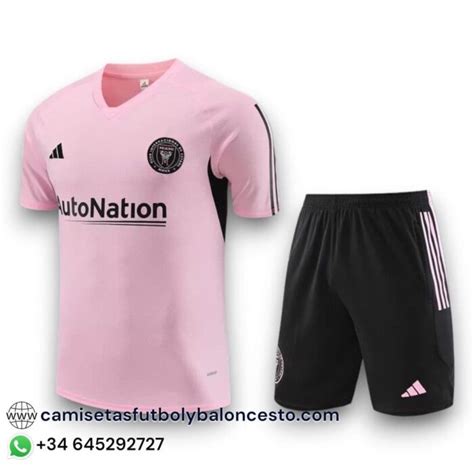 Conjunto Inter De Miami Local Entrenamiento Camisetas