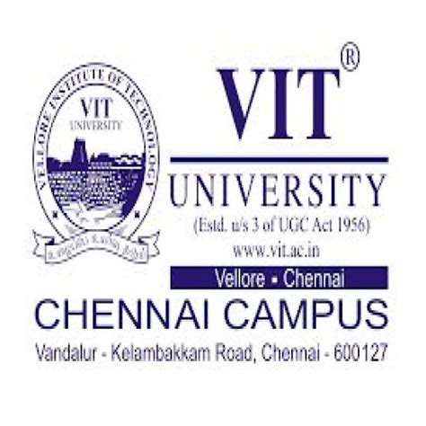 VIT University - VIT Chennai Fees, Placement, Admission 2020