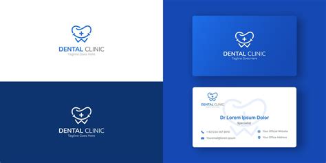 Dental clinic vector logo template 10791734 Vector Art at Vecteezy