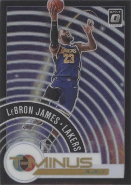 Panini Donruss Optic T Minus Holo Prizm Lebron